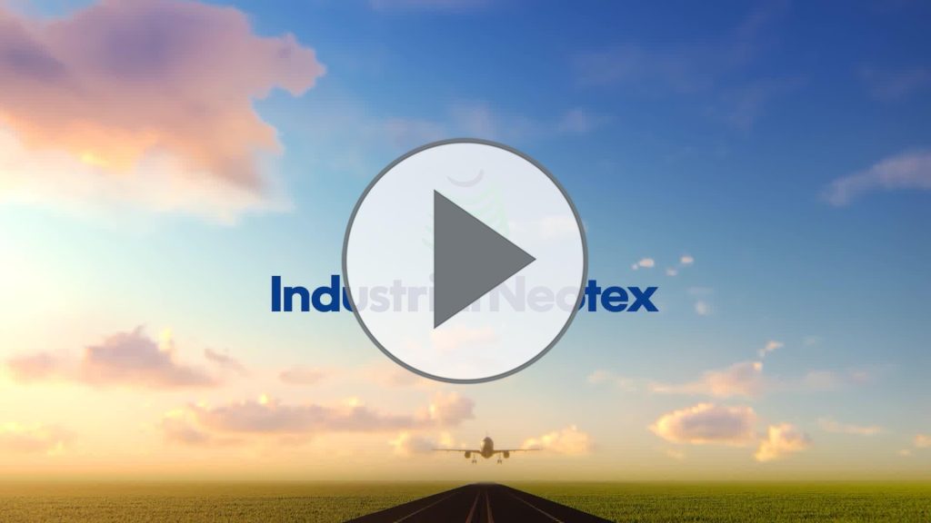 Aircraft sustainable carpets manufacturing process using recycled materials and water-efficient technology