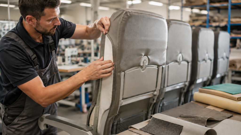Aircraft Seat Covers: Standards, Safety Requirements and Comfort
