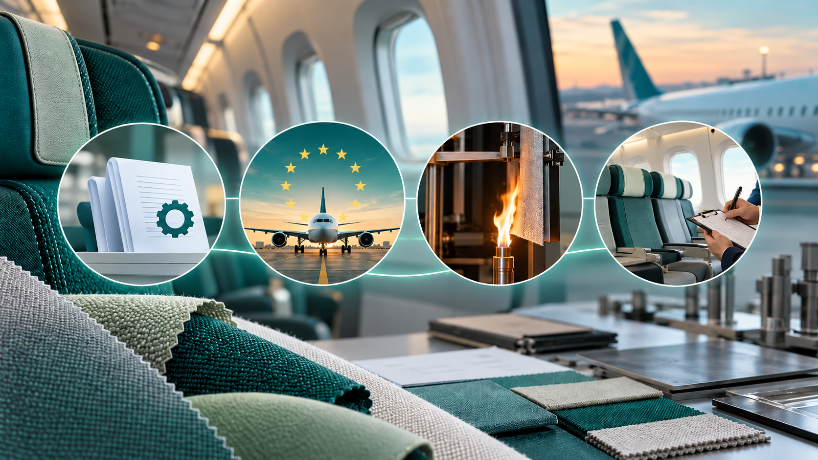 Aircraft Textile Certification: EASA, Part 21 and Testing