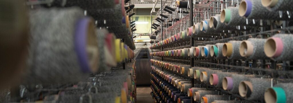 Manufacturing of technical aircraft textiles at Industrial Neotex